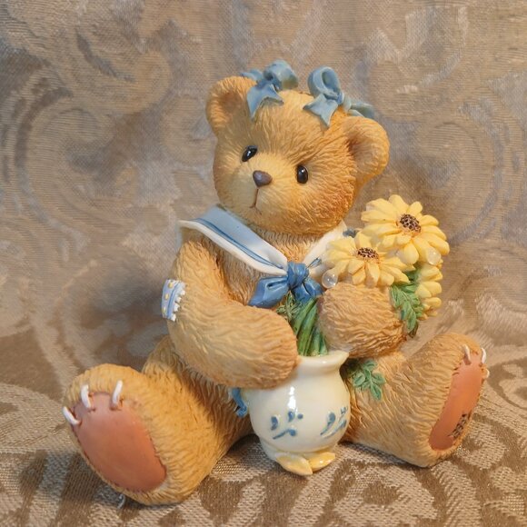 Cherished Teddies Brown-Eyed Susan "Love Stems From Our Friendship" 1996 - Picture 1 of 3